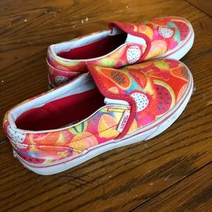 Vans Girls Fruit Slices slip ons